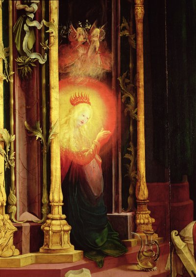 The Virgin Illuminated (detail) by Matthias Grünewald